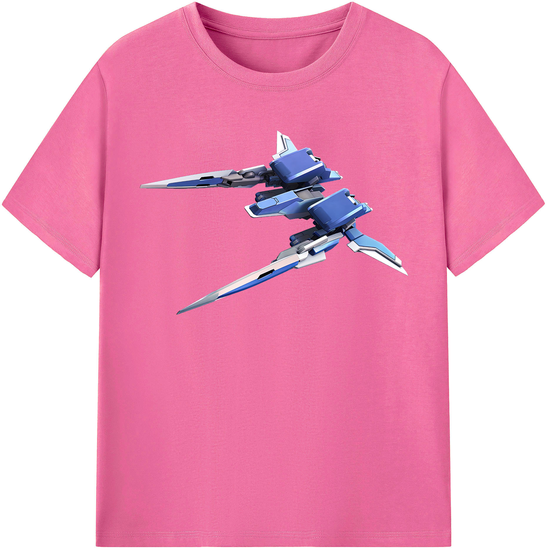 （画像用） 機動戦士ガンダム Mobile Suit Gundam レディースカジュアルプリントTシャツ（綿100％）